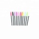 Disposable Colorful Silicone Eyelash Mascara Wand Brush Eye Lash Extension Brush OEM Eyelash Extensions Tools