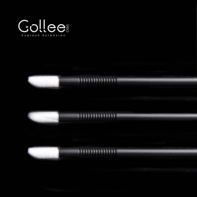 Gollee Best Liner Travel Makeup Silicone Mini Private Label Nylon Gloss Tube Applicator Scrub Disposable Lip Brush