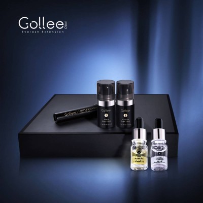 Gollee Wholesale Eyelashes Perming Solution Tint Set Private Label Boite Lifting De Pestan Lash Lift Kit